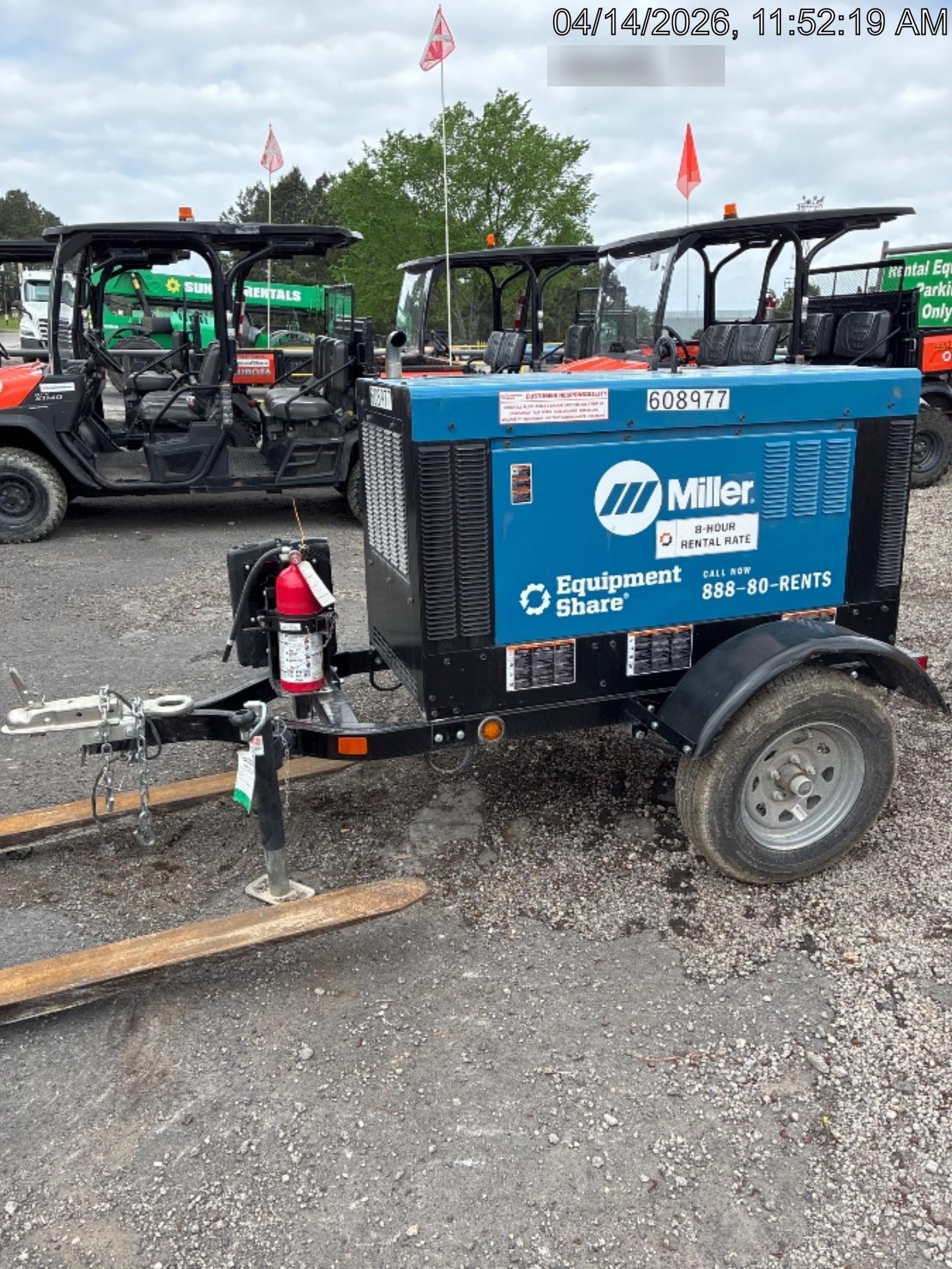 2025 MILLER ELECTRIC BIG BLUE 400