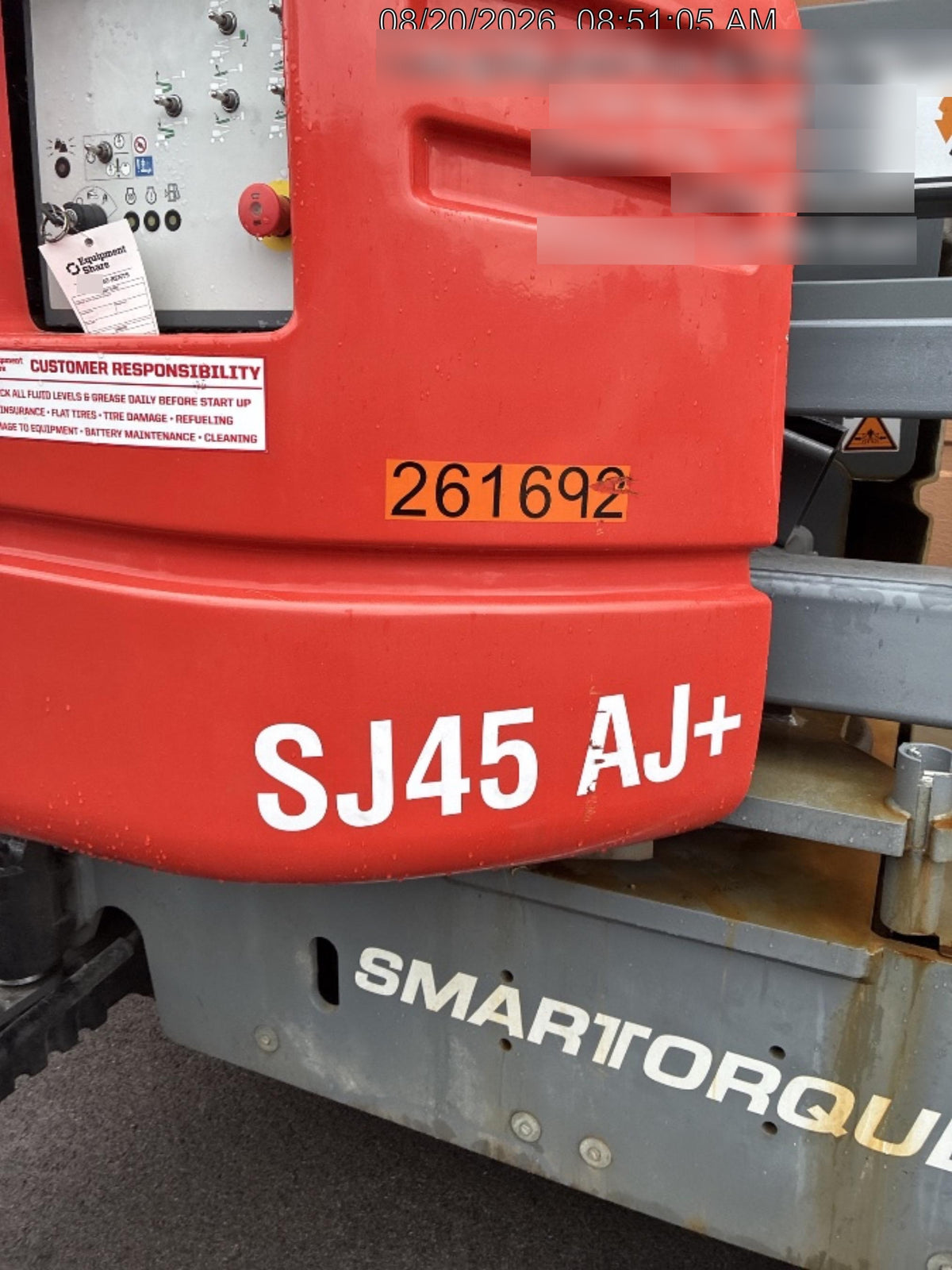 2022 SKYJACK SJ45 AJ+