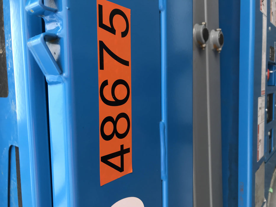 2019 Genie GS-1930 Fixed Rails with Chain Entry