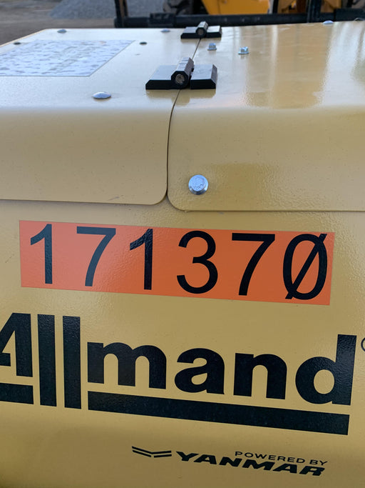 2021 Allmand NLV3GR (4) LED Light Fixture 350W, 23' Vertical Mast, 3kW Prime, Towable, Deep Sea L401, Leveling Jacks, Yanmar T4F 5.8hp