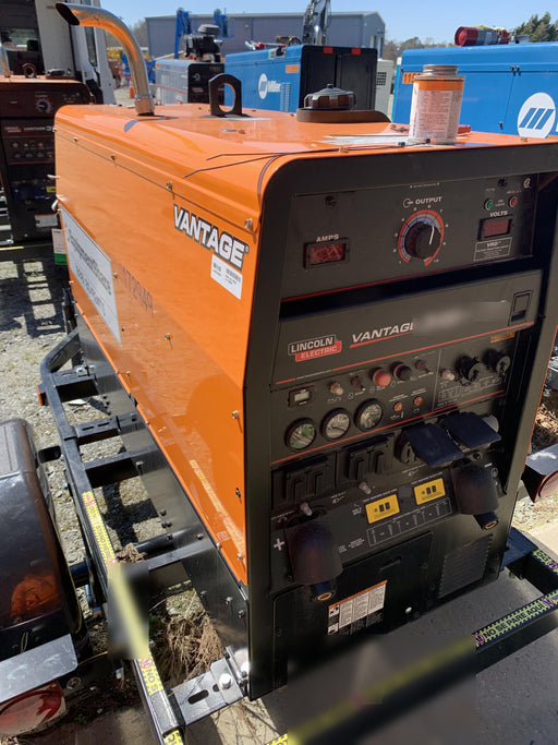 2021 Lincoln Electric Vantage 322 Vantage 322 Ready Pak 3 w/ Decals, ORANGE (includes trailer, cable rack, fender light kit) NO Telematics