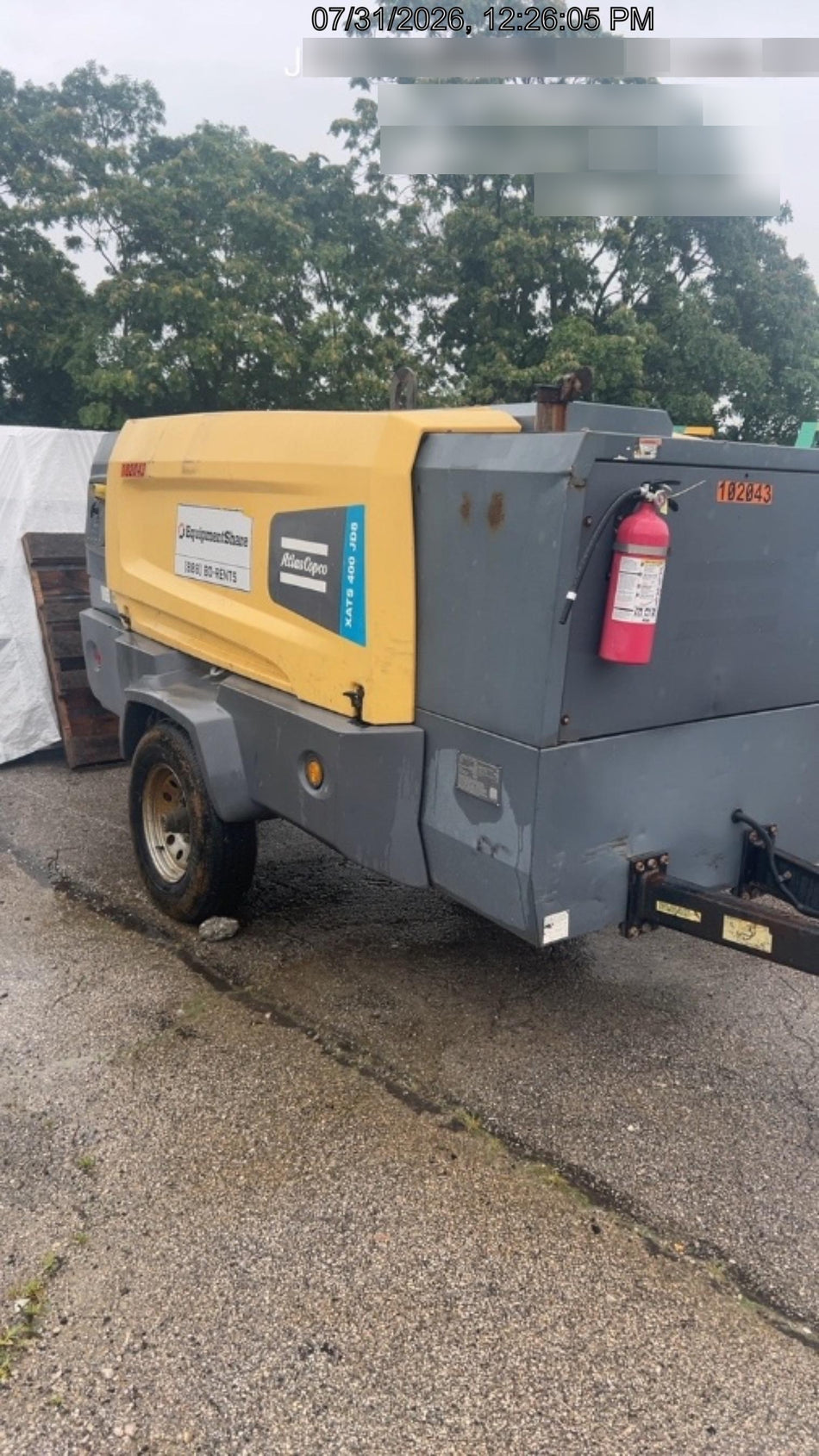 2020 ATLAS COPCO XATS 400 CW