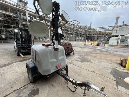 2018 Wacker Neuson LTV6K-MH Wacker Neuson LTV6K Mobile Light Tower w/Fuel Level Sensor Installed