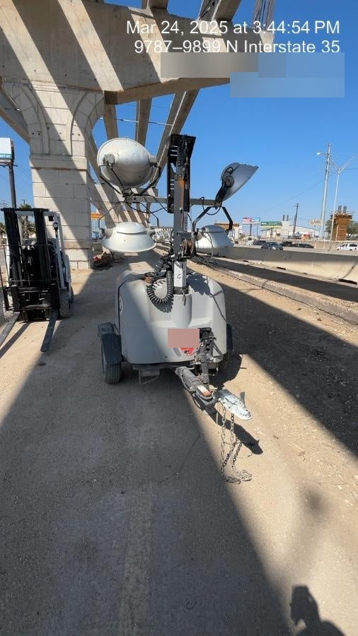 2019 Wacker Neuson LTV6L-MH Wacker Neuson LTV6L Mobile Light Tower w/Fuel Level Sensor Installed