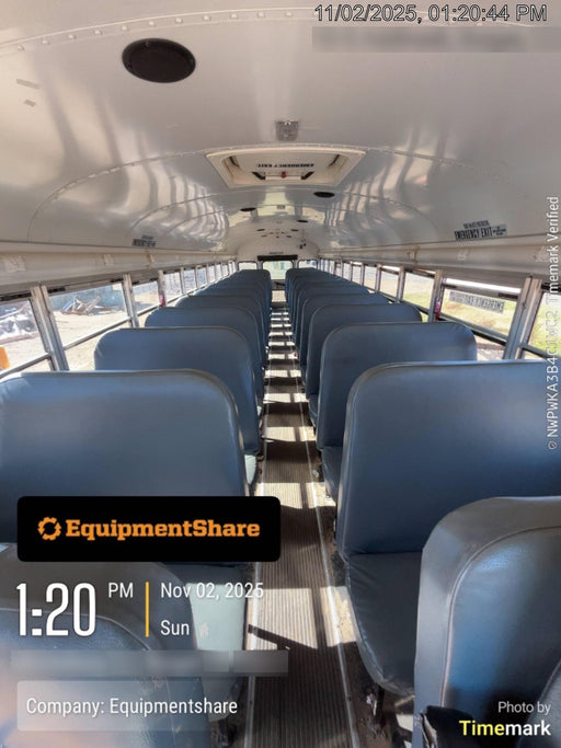 2012 BLUE BIRD 72 Passenger Bus