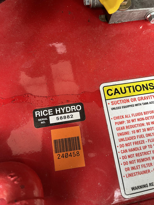 2022 RICE HYDRO DPV-3B