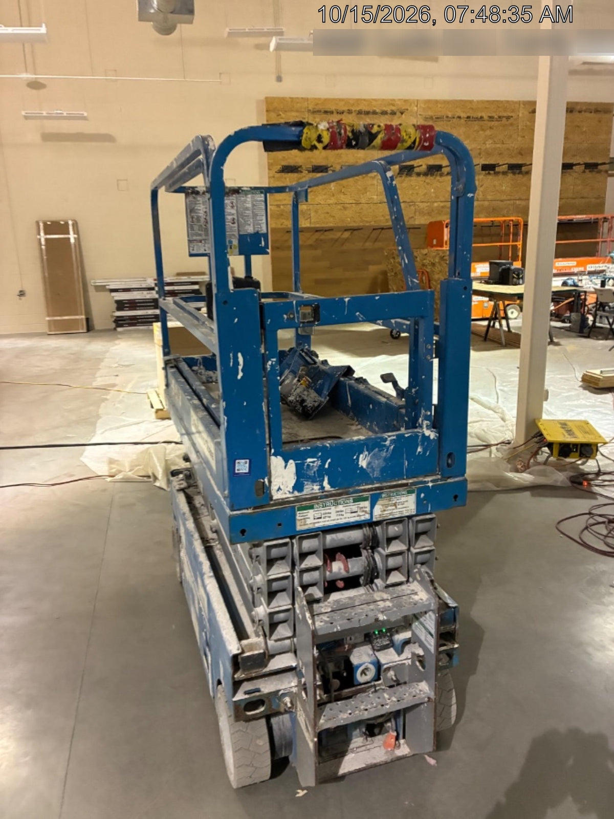 2019 Genie GS-1930 Half Height Swing Gate, 800W Inverter