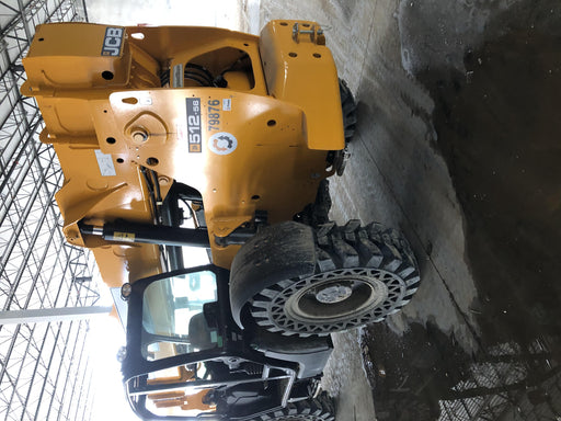 2020 JCB 512-56 Canopy, 74Hp, Solid Tires, Work Lights, Beacon, Aux Hydraulics, Back up Alarm, Lifting Eye, ES Decals