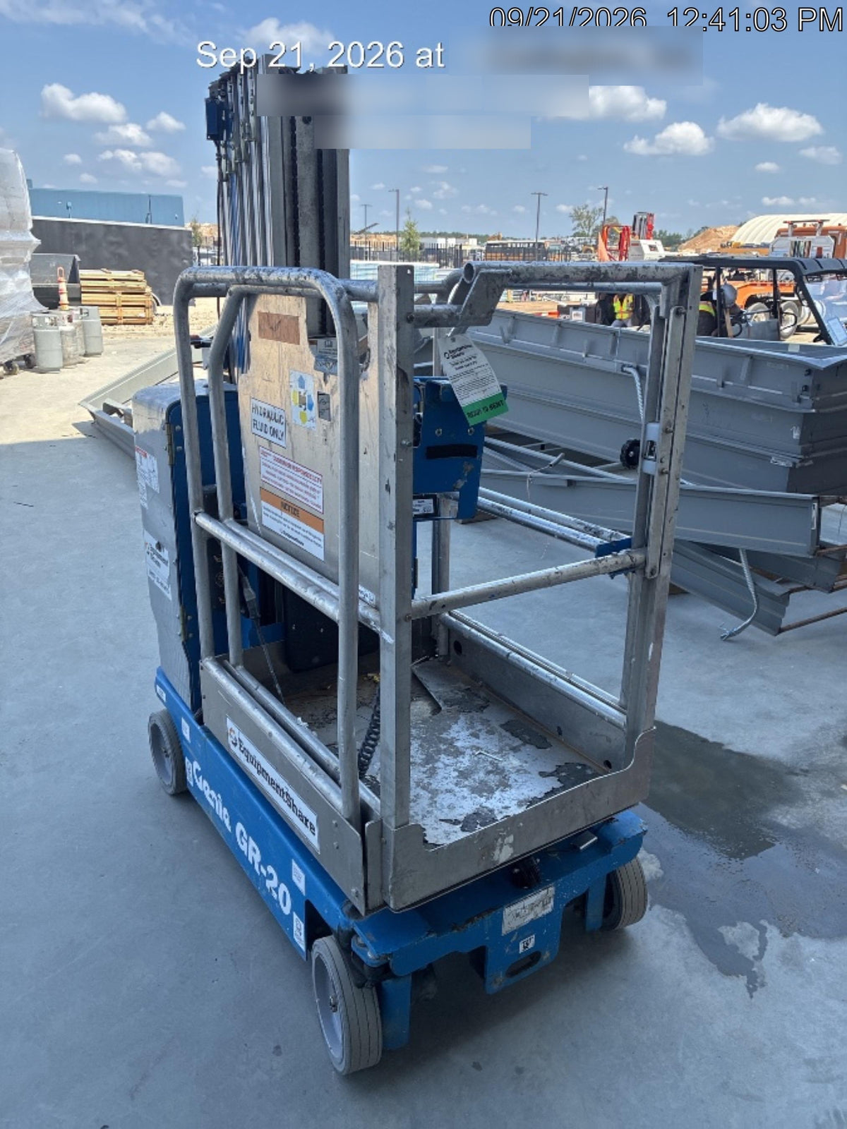 2019 GENIE GR-20