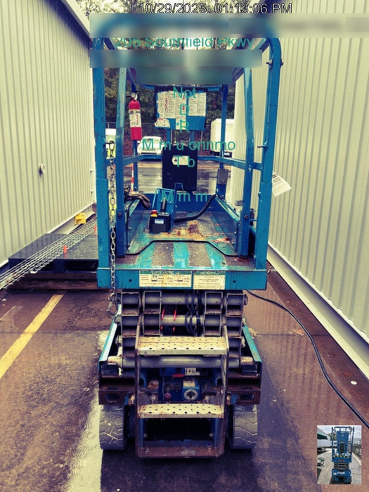 2018 Genie GS-1930 Genie GS-1930 w/Fixed Rail, Chain Entry