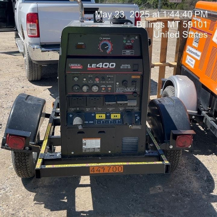 2024 Lincoln Electric LE400 Kubota V1505, Trlr, Cable Rack, Light Kit, ES Decals, T3