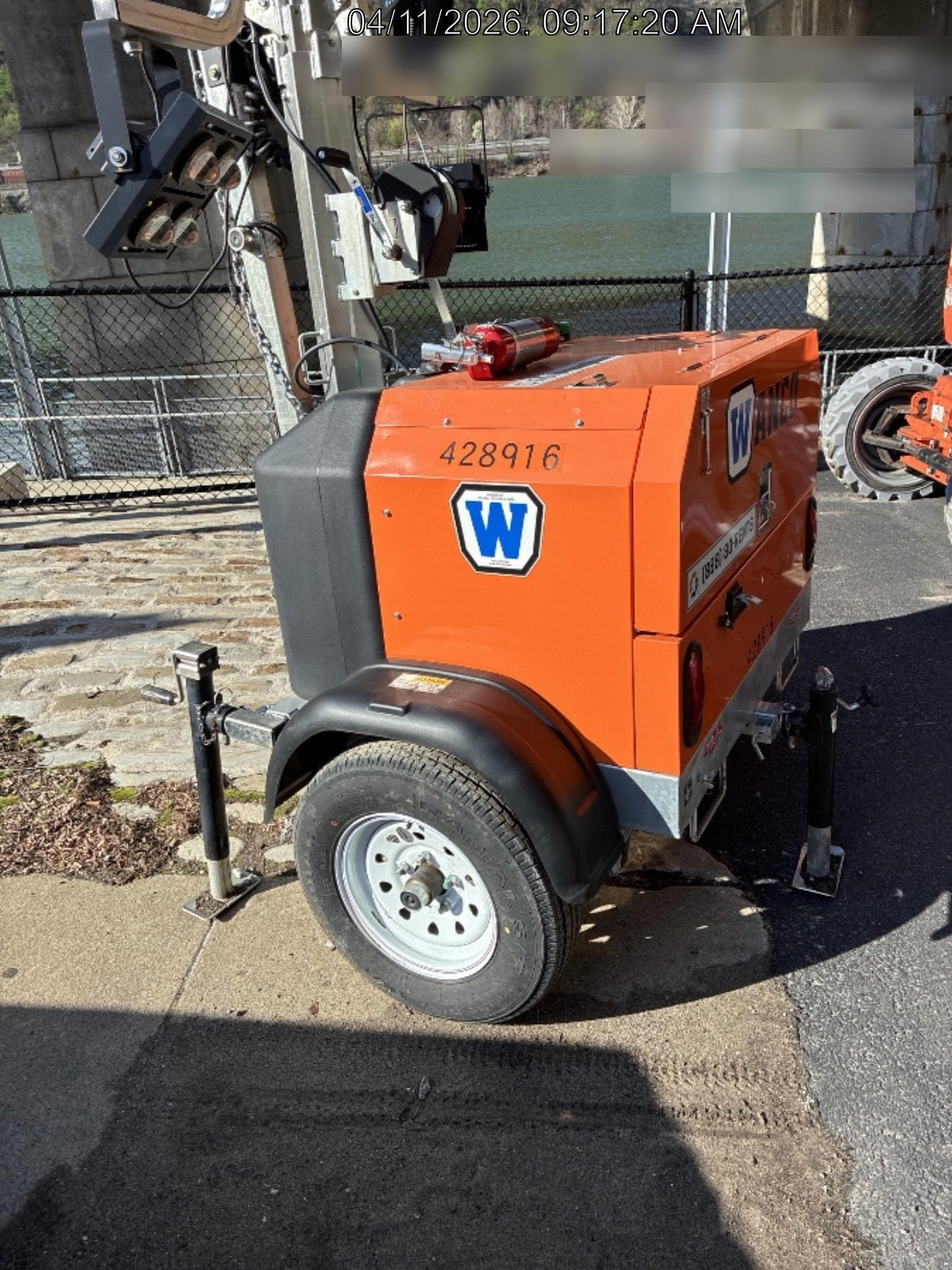 2024 Wanco WLTT-4MM4K Diesel, Deep Sea Controller, Shore Power Plug, Auto Start, (4) 350W LED Floodlights, 4kW Generator, 60 Gal Fuel Tank, 2" Ball, T3