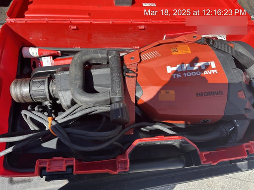 2019 HILTI TE 1000-AVR