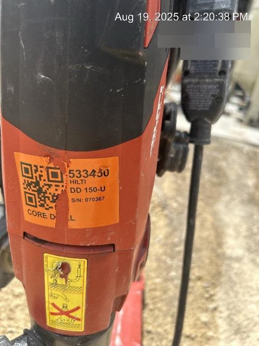 2025 HILTI DD 150-U