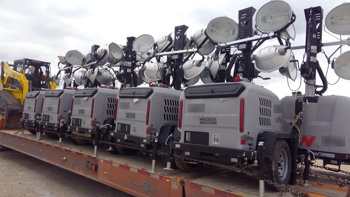 2018 Wacker Neuson LTV6L-MH Wacker Neuson LTV6L Mobile Light Tower w/Fuel Level Sensor Installed
