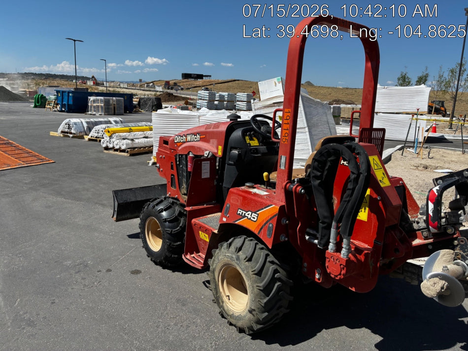 2022 DITCH WITCH RT45A