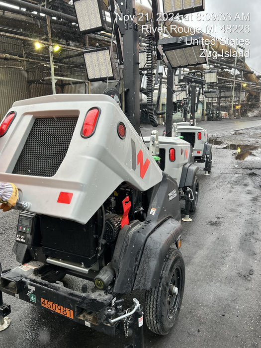 2024 Wacker Neuson LTT4 Diesel, Kohler KDW702, Deep Sea Controller, Auto Start, LED 320W, Bypass Outlet, T3