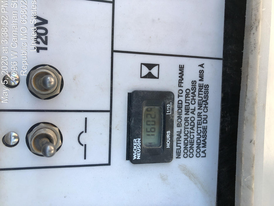 2018 Wacker Neuson LTV6L-MH Wacker Neuson LTV6L Mobile Light Tower w/Fuel Level Sensor Installed