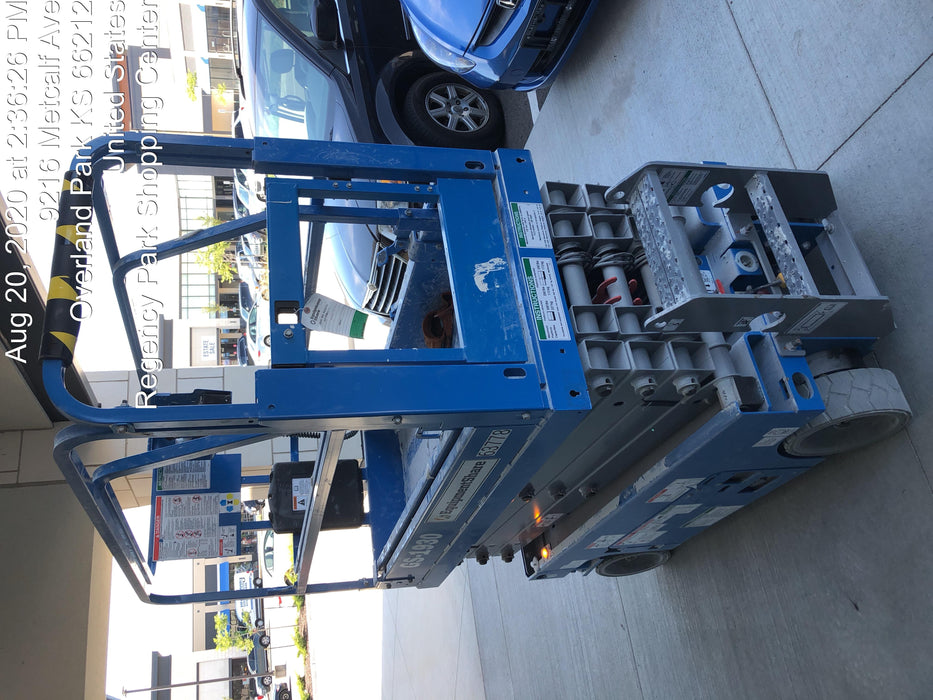2020 Genie GS-1930 Solid Non Marking Tires, Beacon, Folding rails with half height swing gate