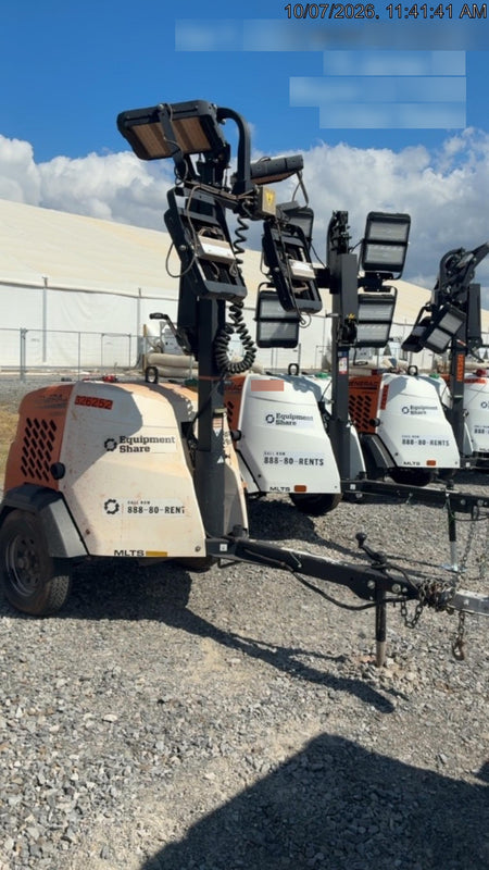 2023 Generac MLT2 Diesel, Flex Switch 120V Input, Powerzone Controller, (4) 320W LED Lights, 4kW Generator, 39.9 Gal Fuel Tank, 2" Ball, T3