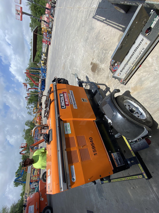 2021 Lincoln Electric Vantage 322 Vantage 322 Ready Pak 3 w/ Decals, ORANGE (includes trailer, cable rack, fender light kit) NO Telematics