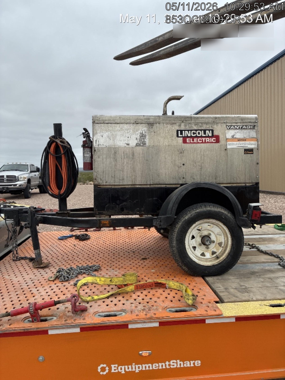 Lincoln Electric Vantage 322 Lincoln Vantage 322 Welder Ready Pak 3 - Vantage 322, Trailer