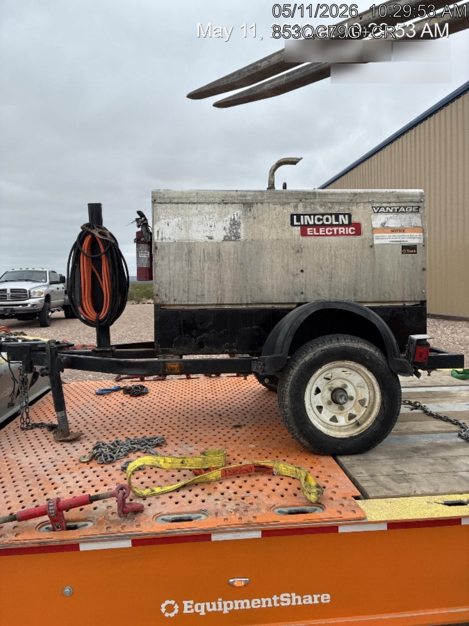 Lincoln Electric Vantage 322 Lincoln Vantage 322 Welder Ready Pak 3 - Vantage 322, Trailer