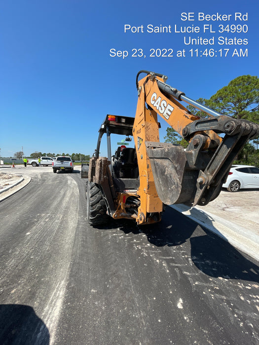 2018 Case 580N STANDARD HOE, ROPS, PILOT CONTROLS, AUX HYD