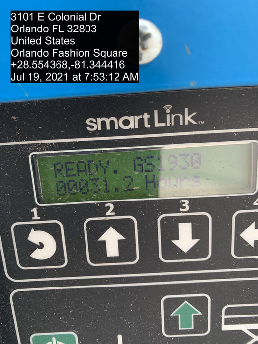 2020 Genie GS-1930 Solid Non Marking Tires, Beacon, Folding rails with half height swing gate