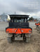 Kubota RTV-X1140W-H 4wd Utility Cart, LED Strobe, Windshield Tempered Glass, Pastic Canopy, Wire Harness Kit, Backup Alarm