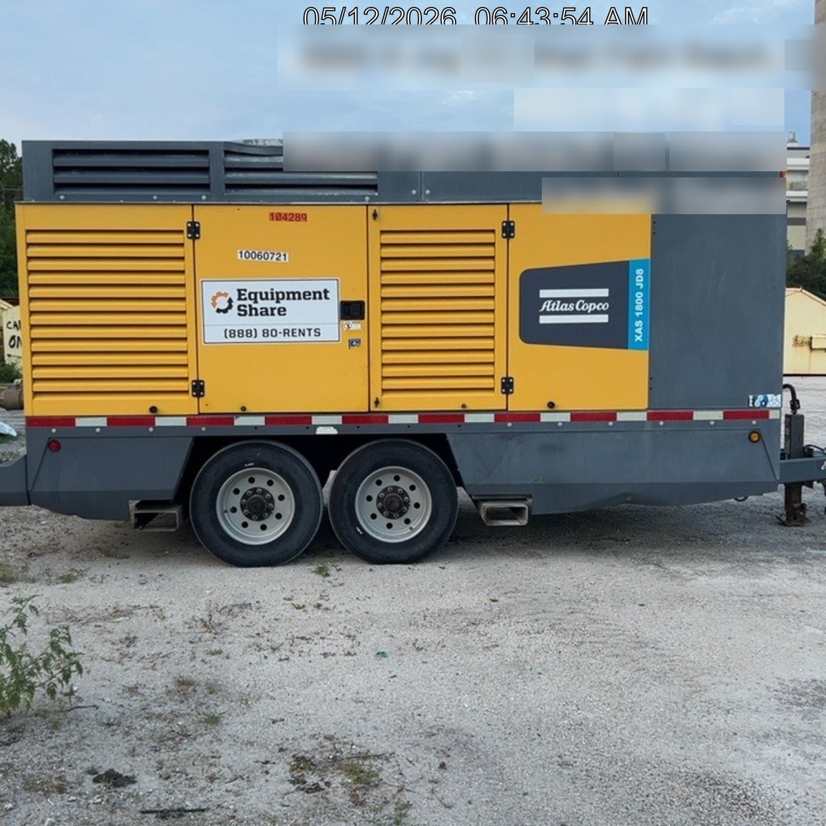 2020 ATLAS COPCO XAS 1800