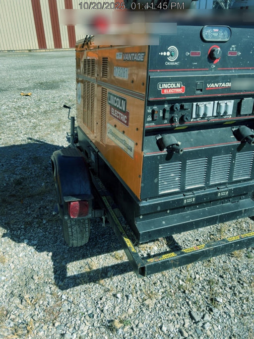 2021 Lincoln Electric Vantage 549X Ready Pak 3, ORANGE (includes trailer, cable rack, fender light kit)