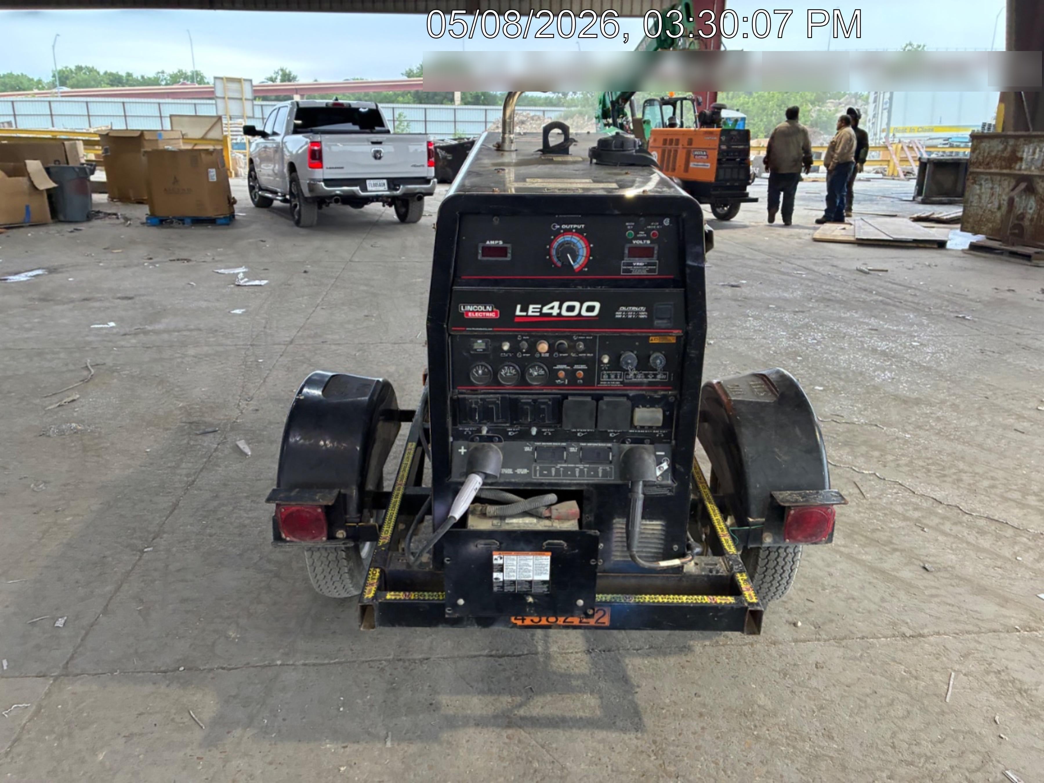 2024 Lincoln Electric LE400 Kubota V1505, Trlr, Cable Rack, Light Kit, ES Decals, T3
