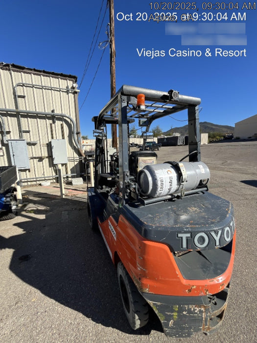 2022 TOYOTA 8FGU25 LP w/ Scale