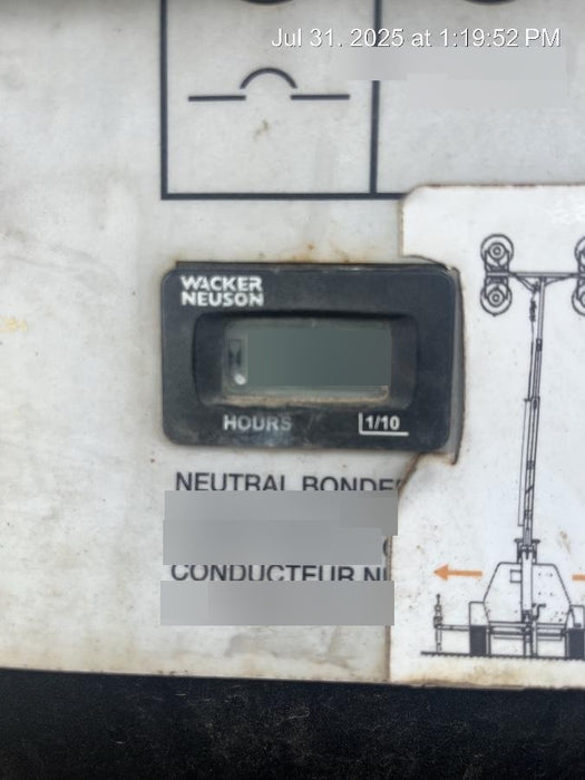 Wacker Neuson LTV6K-MH Wacker Neuson LTV6K Towable Light Tower