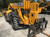 2020 JCB 510-56 Cab/Heat/Air, 74 HP, Solid Tires, STD Worklight, Beacon, Aux Hydraulics, Lifting Eye, Back up Alarm w/66" Carriage/60" Forks