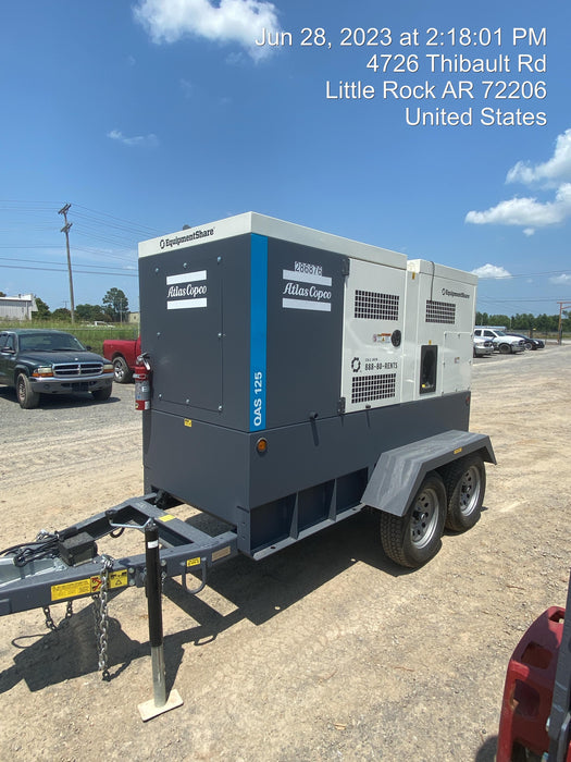 2022 ATLAS COPCO QAS 125