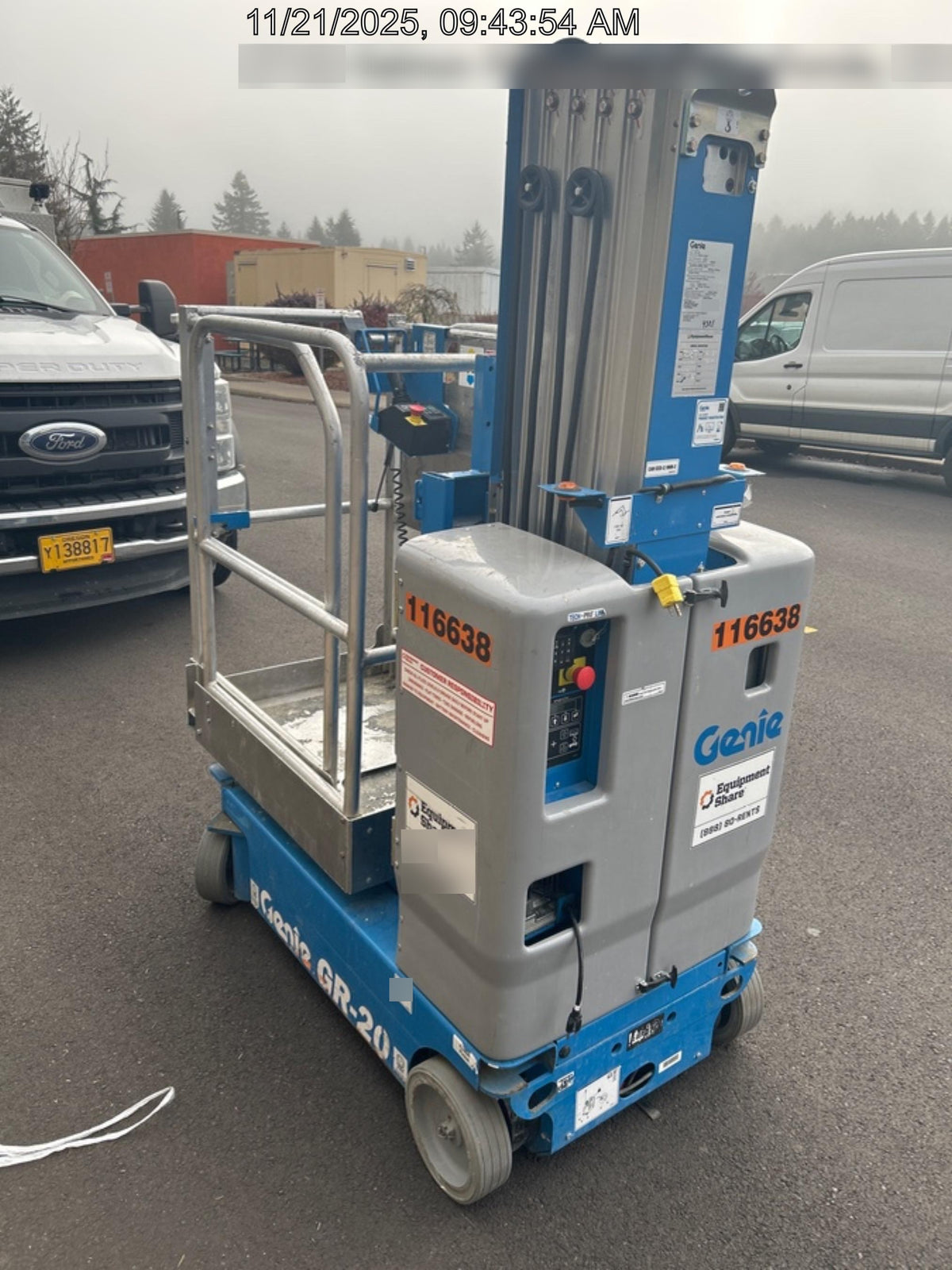 2020 GENIE GR-20