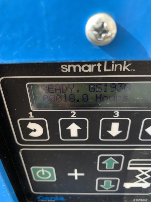 2020 Genie GS-1930 Solid Non Marking Tires, Beacon, Folding rails with half height swing gate, 800W Inverter