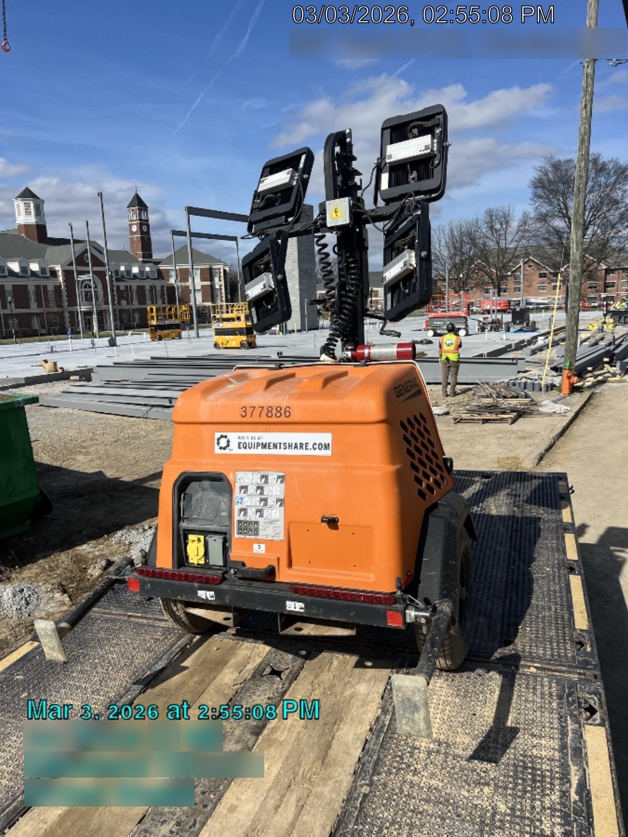 2023 Generac MLT2 Diesel, Flex Switch 120V Input, Powerzone Controller, 
(4) 320W LED Lights, 4kW Generator, 39.9 Gal Fuel Tank, 2" Ball, T3