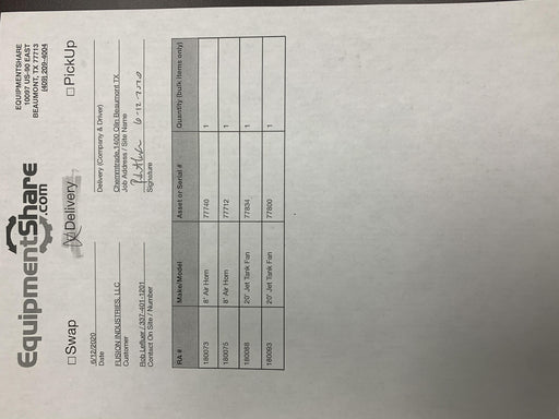 2020 MICHIGAN PNEUMATIC HV-8AM