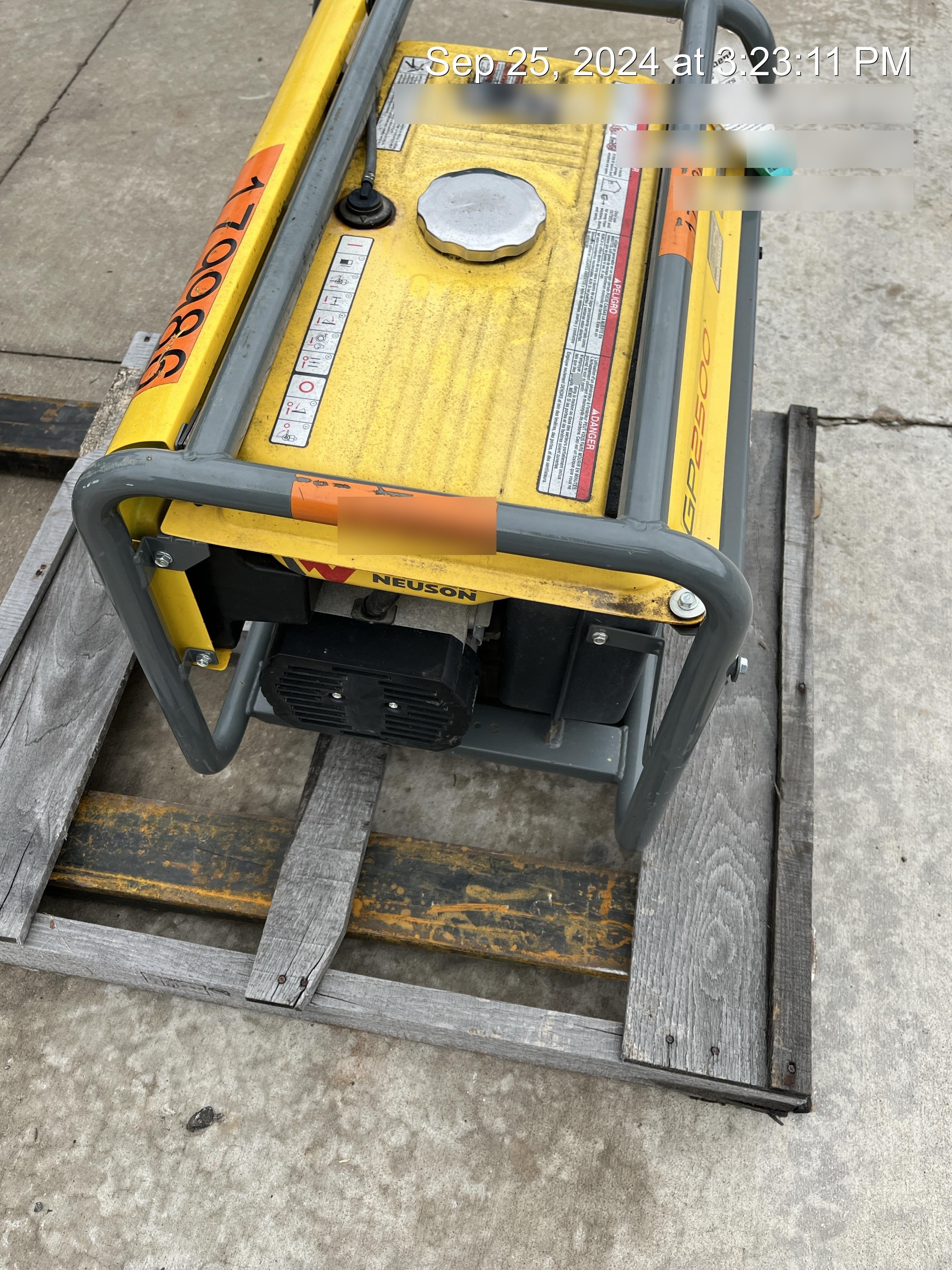 2021 WACKER NEUSON GP2500A