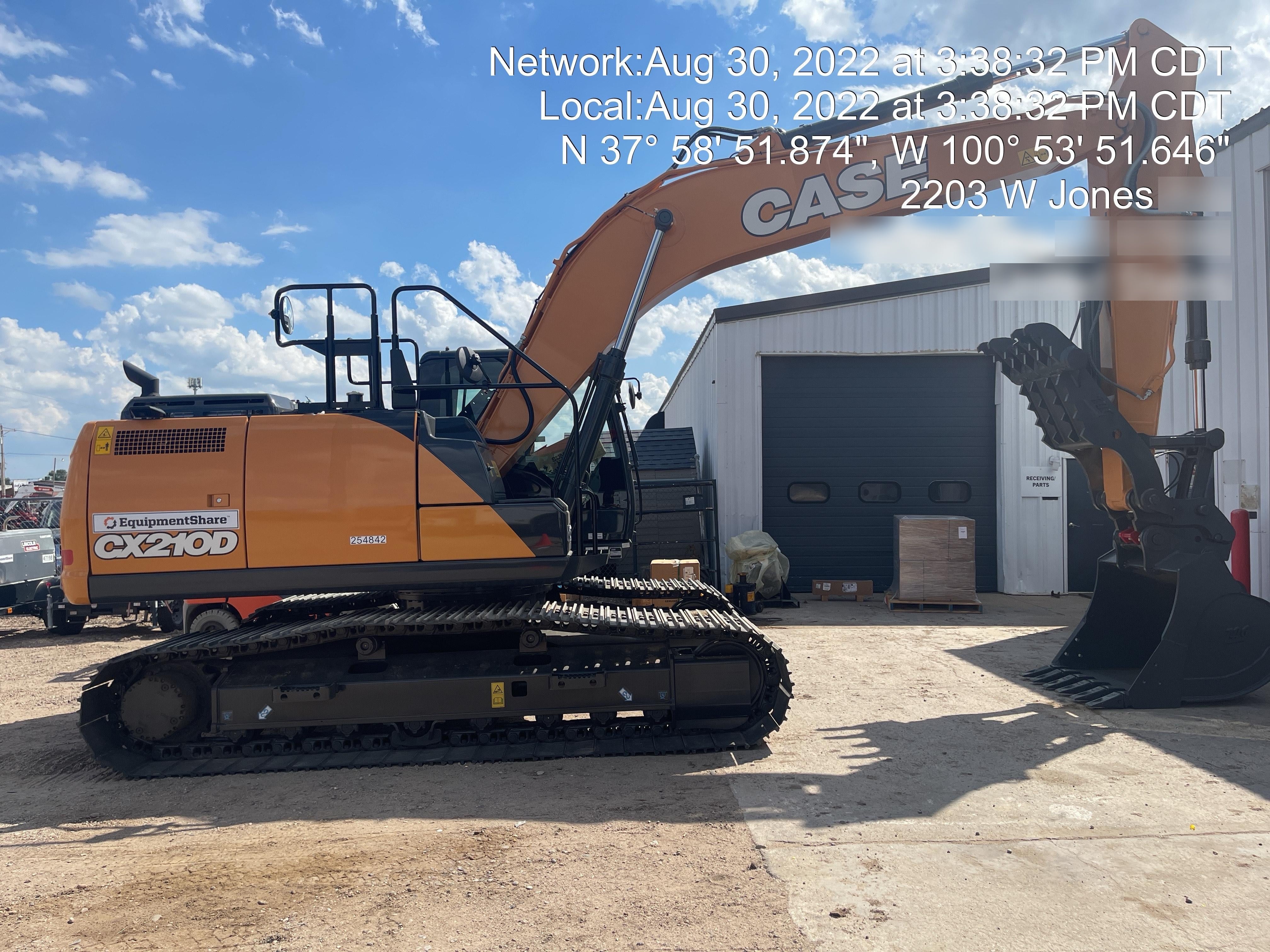 2022 CASE CX210D