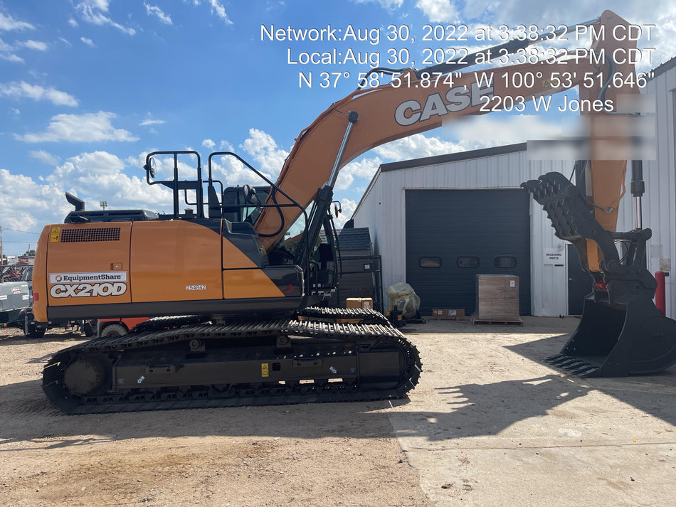 2022 CASE CX210D