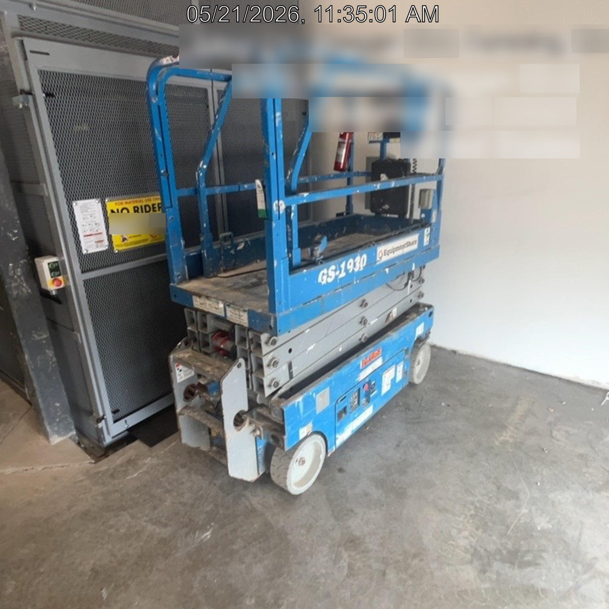 2020 Genie GS-1930 Fixed rails with chain entry gate - Pre A92.20