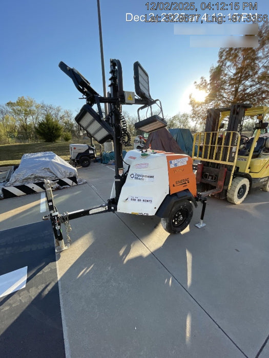 2024 Generac MLT2 Diesel, Flex Switch 120V Input, Powerzone Controller, 
(4) 320W LED Lights, 4kW Generator, 39.9 Gal Fuel Tank, 2" Ball, T3