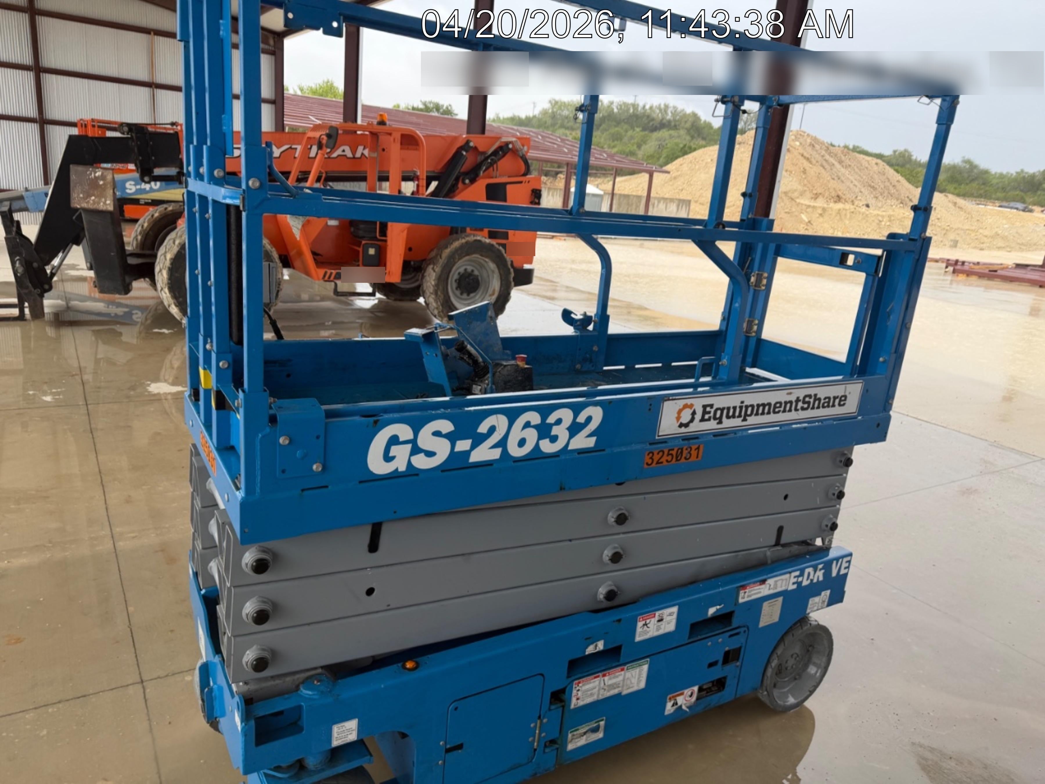2017 Genie GS-2632 Genie GS2632 - SN GS32P-151058