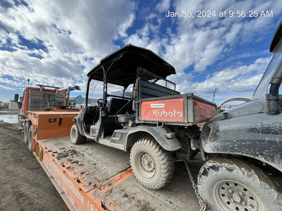 2022 Kubota RTV-X1140W-H Plastic Canopy, Windshield Acrylic Clear, LED Strobe Light, Wire Harness Kit, Back up Alarm