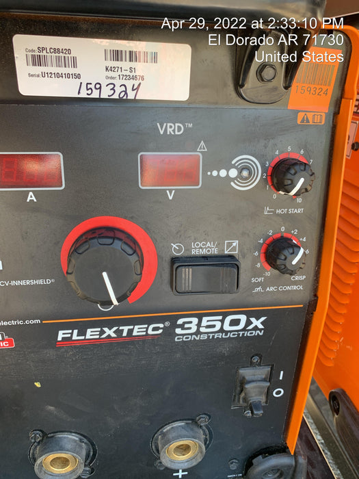 2021 LINCOLN ELECTRIC FLEXTEC 350X