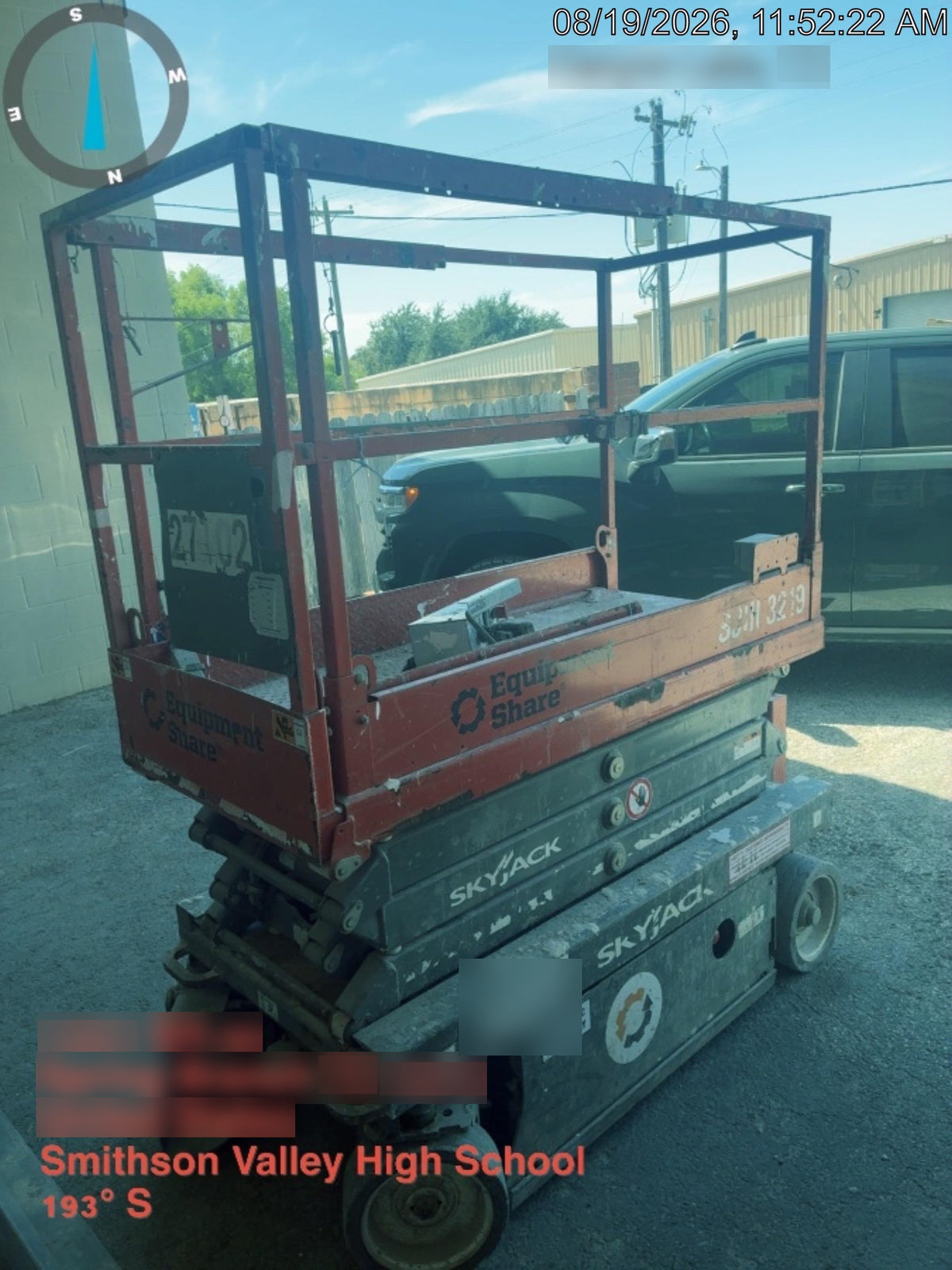 2019 Skyjack SJIII-3219 Standard Options